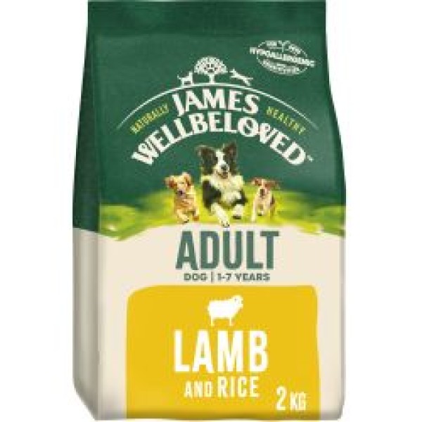 James Wellbeloved Adult Lamb 2kg