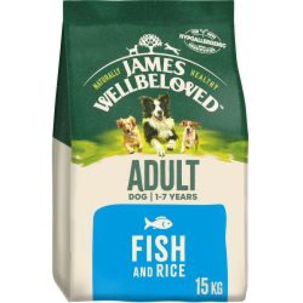 James Wellbeloved Fish adult 15kg