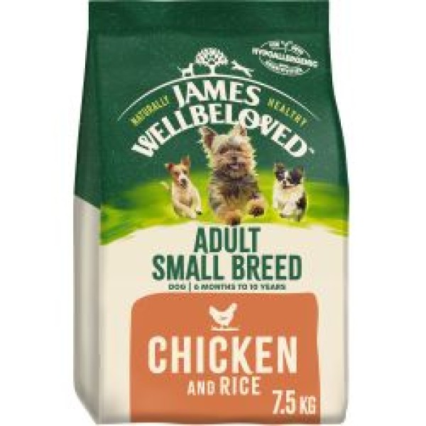 JW Small breed chicken &rice 7.5kg