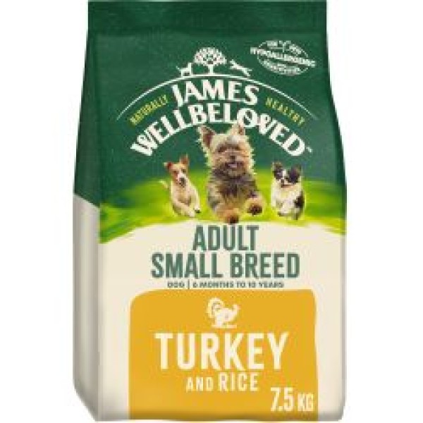 JW Small breed turkey&rice 7.5kg