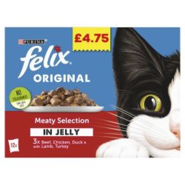 Felix original Meaty selection x 12